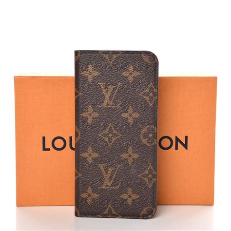 louis vuitton hoesje iphone 7 plus|LOUIS VUITTON Monogram iPhone 7/8 Plus Folio Case.